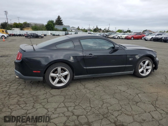 2010 Ford Mustang GT with VIN 1ZVBP8CH2A5134160, listed as a Copart auction lot 53097735 with 131,516 mi miles and Salvage title. Bid and sale history available at DreamBid. Image 3.