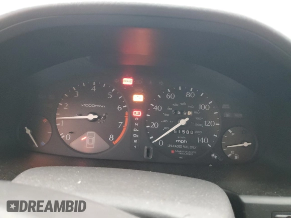 1997 Acura CL Premium z VIN 19UYA2257VL010732, wystawiony jako Copart lot #84667764 z przebiegiem 151 580 mil mil oraz Szkoda całkowita • Salvage title. Historia ofert i sprzedaży dostępna na DreamBid. Obrazek 9.