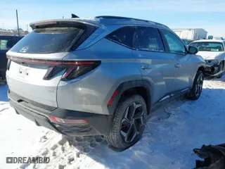 2024 Hyundai Tucson SEL with VIN 5NMJFCDE1RH350230, listed as a IAAI auction lot 41397872 with 21,471 mi miles. Bid and sale history available at carsss.com. Image 4.