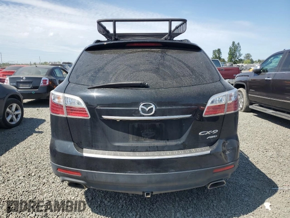 2010 Mazda CX-9 Grand Touring with VIN JM3TB3MV8A0235690, listed as a Copart auction lot 60153975 with 146,736 mi miles and Salvage title. Bid and sale history available at DreamBid. Image 6.