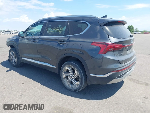2022 Hyundai Santa Fe SEL z VIN 5NMS2DAJ2NH388129, wystawiony jako IAAI lot #42254168 z przebiegiem 46 780 mil mil oraz . Historia ofert i sprzedaży dostępna na DreamBid. Obrazek 3.