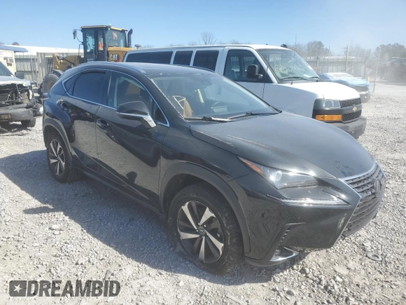 2021 Lexus NX with VIN JTJGARDZ6M2249354, listed as a Copart auction lot 48437525 with 3,292 mi miles and Salvage Title. Bid and sale history available at carsss.com. Image 4.