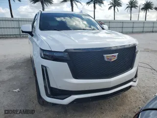 2024 Cadillac Escalade 4WD Sport with VIN 1GYS4EKL4RR186680, listed as a Copart auction lot 76177104 with 3,934 mi miles and Non Repairable. Bid and sale history available at carsss.com. Image 5.