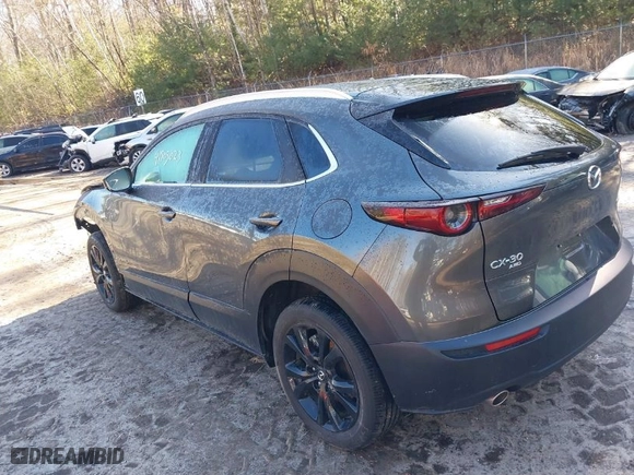 2025 Mazda CX-30 2.5 S Select Sport with VIN 3MVDMBBM4SM752011, listed as a IAAI auction lot 41505023 with 1,601 mi miles. Bid and sale history available at carsss.com. Image 3.