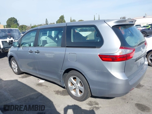 2017 Toyota Sienna L with VIN 5TDZZ3DC2HS803274, listed as a IAAI auction lot 41678577 with 44,427 mi miles and . Bid and sale history available at DreamBid. Image 14.