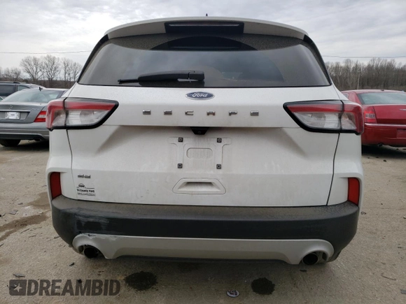 2021 Ford Escape SE z VIN 1FMCU0G66MUB28961, wystawiony jako Copart lot #47256575 z przebiegiem 51 864 mil mil oraz Szkoda całkowita • Salvage title. Historia ofert i sprzedaży dostępna na DreamBid. Obrazek 6.