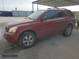 2007 Kia Sorento EX with VIN KNDJD736175682756, listed as a Copart auction lot 50647985 with 223,435 mi miles and Salvage Title. Bid and sale history available at carsss.com. Image 1.
