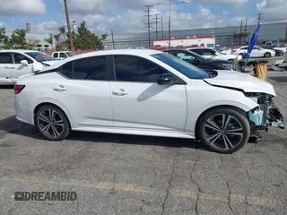 2023 Nissan Sentra SR with VIN 3N1AB8DV4PY263744, listed as a IAAI auction lot 41944395 with 21,123 mi miles. Bid and sale history available at carsss.com. Image 14.