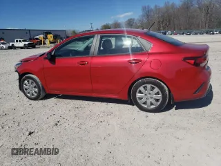 2022 Kia Rio S with VIN 3KPA24AD7NE474758, listed as a Copart auction lot 50734775 with 40,039 mi miles and Salvage Title. Bid and sale history available at carsss.com. Image 2.