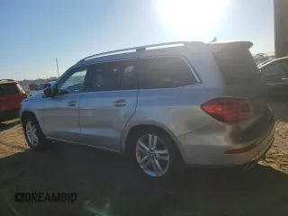 2016 Mercedes-Benz GL with VIN 4JGDF6EE4GA693095, listed as a Copart auction lot 82140294 with 66,096 mi miles and Salvage Title. Bid and sale history available at carsss.com. Image 2.