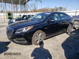 2017 Hyundai Sonata Hybrid Limited with VIN KMHE34L30HA076054, listed as a Copart auction lot 77972943 with 60,977 mi miles. Bid and sale history available at carsss.com. Image 1.