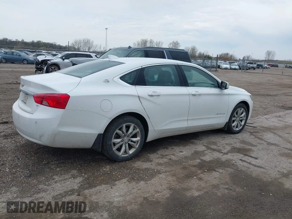2017 Chevrolet Impala LT with VIN 2G1105S30H9196654, listed as a IAAI auction lot 41931482 with 145,431 mi miles and . Bid and sale history available at DreamBid. Image 4.
