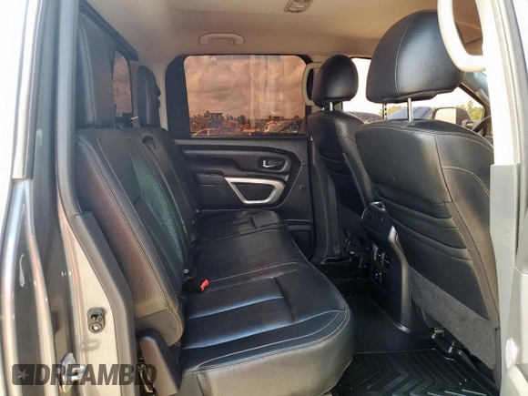 2016 Nissan Titan Platinum Reserve with VIN 1N6BA1F49GN503106, listed as a Copart auction lot 62740215 with 155,659 mi miles and Clean title. Bid and sale history available at DreamBid. Image 10.