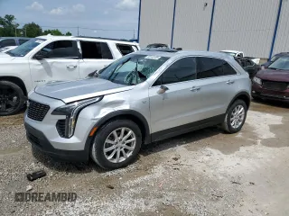 2021 Cadillac XT4 FWD Luxury with VIN 1GYAZAR47MF050106, listed as a Copart auction lot 58148155 with 77,539 mi miles and Non repairable. Bid and sale history available at DreamBid. Image 1.