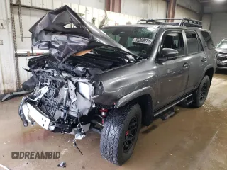 2022 Toyota 4Runner TRD Pro with VIN JTELU5JR8N6080837, listed as a Copart auction lot 85280074 with 36,214 mi miles and Salvage title. Bid and sale history available at DreamBid. Image 1.