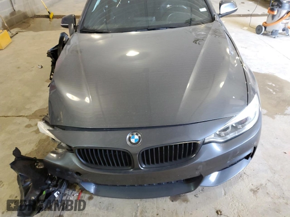 2015 BMW 4 Series 428i with VIN WBA3N3C51FK232219, listed as a Copart auction lot 81929124 with Not Provided miles and Salvage Title. Bid and sale history available at DreamBid. Image 12.