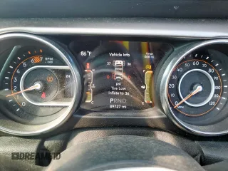 2020 Jeep Wrangler Unlimited Sport S with VIN 1C4HJXDN6LW312825, listed as a Copart auction lot 58836955 with 89,727 mi miles and Salvage title. Bid and sale history available at DreamBid. Image 9.