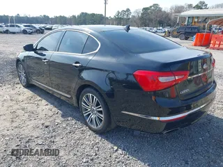 2014 Kia Cadenza Premium with VIN KNALN4D78E5148756, listed as a IAAI auction lot 41518113 with 109,613 mi miles. Bid and sale history available at carsss.com. Image 3.