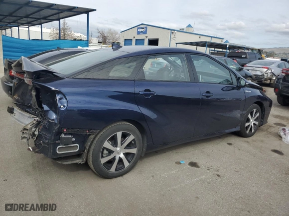 2019 Toyota Mirai with VIN JTDBVRBD6KA006509, listed as a Copart auction lot 45912985 with 29,114 mi miles and Salvage Title. Bid and sale history available at carsss.com. Image 3.