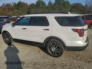 2018 Ford Explorer Sport with VIN 1FM5K8GT2JGA24836, listed as a Copart auction lot 81308714 with 141,483 mi miles and Salvage title. Bid and sale history available at DreamBid. Image 2.