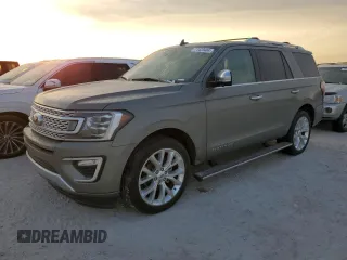 2019 Ford Expedition Platinum with VIN 1FMJU1LT7KEA71668, listed as a Copart auction lot 74433484 with 0 mi miles and Salvage Title. Bid and sale history available at carsss.com. Image 1.