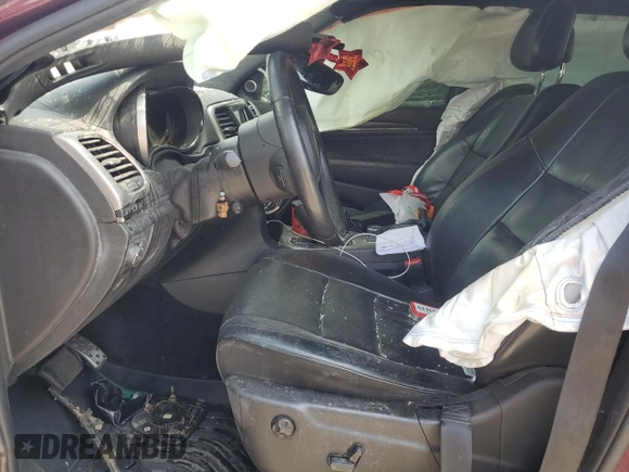 2018 Jeep Grand Cherokee High Altitude z VIN 1C4RJFCG4JC212030, wystawiony jako Copart lot #57978055 z przebiegiem Nie podano mil oraz Szkoda całkowita • Salvage title. Historia ofert i sprzedaży dostępna na DreamBid. Obrazek 7.