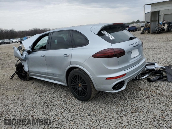 2016 Porsche Cayenne GTS с VIN WP1AD2A29GLA79535, выставлен на аукционе Copart как лот 47463275 с пробегом Не указан миль и Списание • Salvage title. История ставок и продаж доступна на DreamBid. Изображение 2.