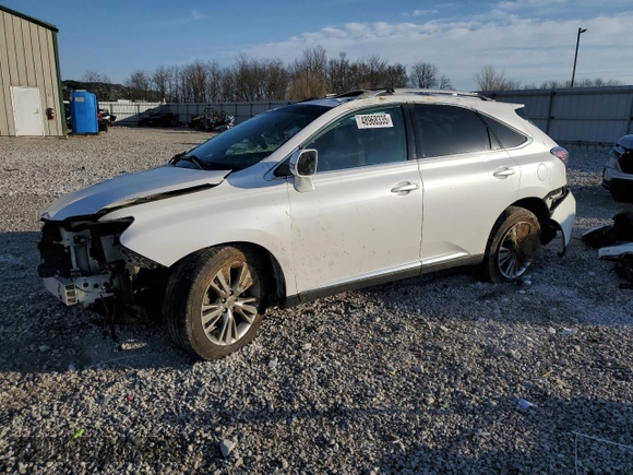 2013 Lexus RX 350 with VIN 2T2BK1BAXDC166015, listed as a Copart auction lot 48968335 with 0 mi miles and Salvage Title. Bid and sale history available at carsss.com. Image 1.