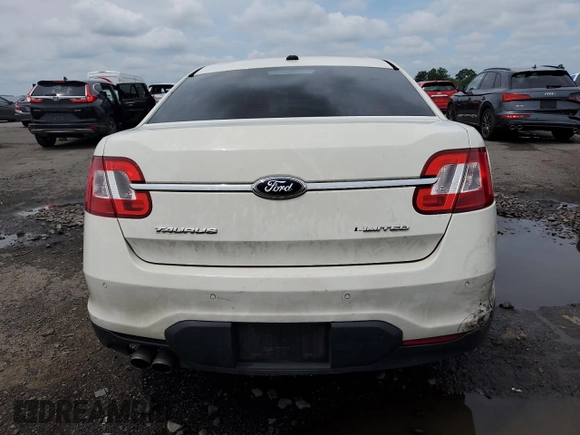 2010 Ford Taurus Limited with VIN 1FAHP2FW7AG127476, listed as a Copart auction lot 62399455 with 140,761 mi miles and Salvage title. Bid and sale history available at DreamBid. Image 6.