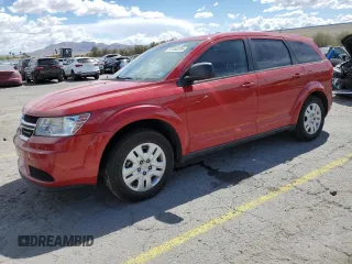 2015 Dodge Journey American Value with VIN 3C4PDCAB3FT597919, listed as a Copart auction lot 51365395 with 126,478 mi miles and Salvage Title. Bid and sale history available at DreamBid. Image 1.