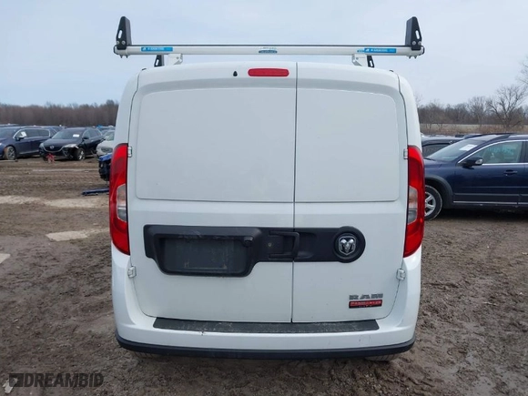 2022 Ram ProMaster City Cargo Van Tradesman with VIN ZFBHRFAB6N6Y48337, listed as a IAAI auction lot 41701080 with 25,488 mi miles. Bid and sale history available at carsss.com. Image 16.