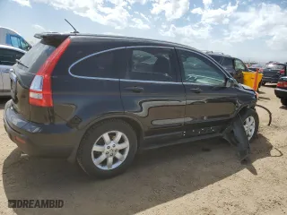 2007 Honda CR-V EX-L with VIN JHLRE48707C021279, listed as a Copart auction lot 53148325 with 44,485 mi miles and Salvage Title. Bid and sale history available at carsss.com. Image 3.