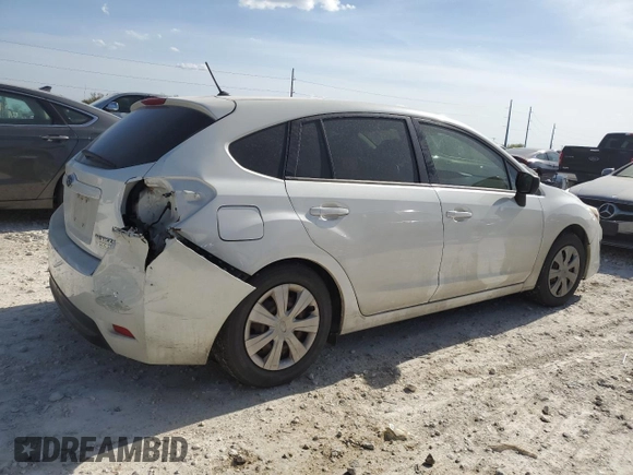 2015 Subaru Impreza 2.0i z VIN JF1GPAA69F8252803, wystawiony jako Copart lot #49674435 z przebiegiem 87 086 mil mil oraz Szkoda całkowita • Salvage title. Historia ofert i sprzedaży dostępna na DreamBid. Obrazek 3.
