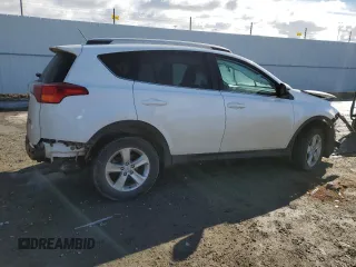 2014 Toyota RAV4 XLE with VIN 2T3RFREV4EW130395, listed as a Copart auction lot 47382795 with 0 mi miles and Salvage Title. Bid and sale history available at carsss.com. Image 3.