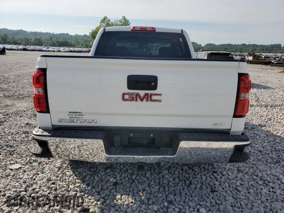 2014 GMC Sierra 1500 SLT with VIN 3GTU2VEC2EG383664, listed as a Copart auction lot 62338525 with 75,468 mi miles and Salvage title. Bid and sale history available at DreamBid. Image 6.