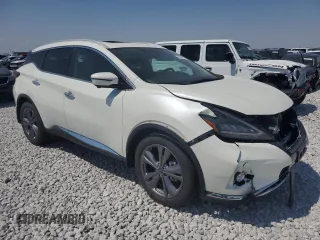 2024 Nissan Murano Platinum z VIN 5N1AZ2DS8RC119259, wystawiony jako Copart lot #52637325 z przebiegiem 512 mil mil oraz Szkoda całkowita • Salvage title. Historia ofert i sprzedaży dostępna na DreamBid. Obrazek 4.