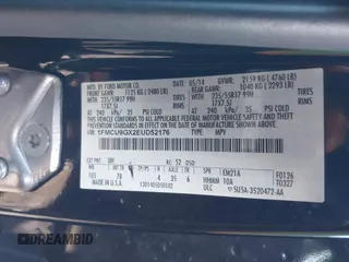 2014 Ford Escape SE with VIN 1FMCU9GX2EUD52176, listed as a IAAI auction lot 41628674 with 101,049 mi miles. Bid and sale history available at carsss.com. Image 9.