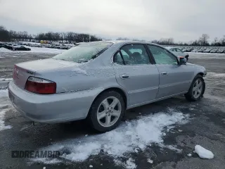 2003 Acura TL Type S with VIN 19UUA56873A051200, listed as a Copart auction lot 41749465 with 154,443 mi miles and Salvage Title. Bid and sale history available at carsss.com. Image 3.