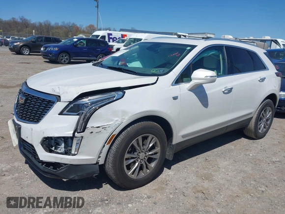 2020 Cadillac XT5 Premium Luxury AWD with VIN 1GYKNDRS8LZ233284, listed as a IAAI auction lot 42052483 with 40,258 mi miles and . Bid and sale history available at DreamBid. Image 2.