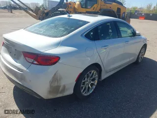 2015 Chrysler 200 C with VIN 1C3CCCEG8FN624043, listed as a IAAI auction lot 42045910 with 96,143 mi miles. Bid and sale history available at carsss.com. Image 4.