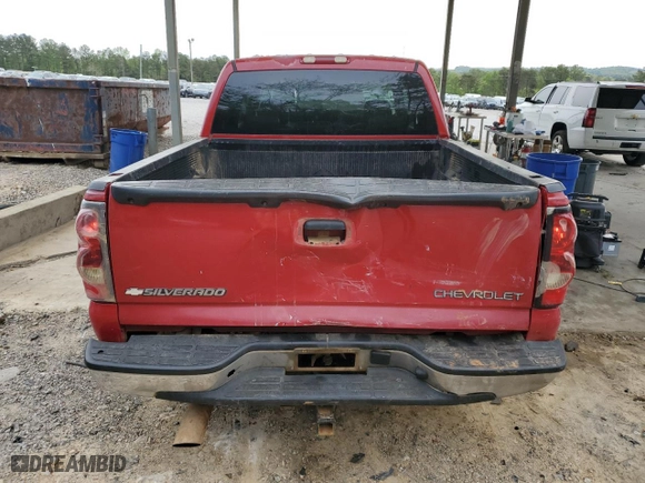 2005 Chevrolet Silverado 1500 Z71 with VIN 2GCEK13T651276674, listed as a Copart auction lot 52645065 with 157,457 mi miles and Salvage Title. Bid and sale history available at carsss.com. Image 6.