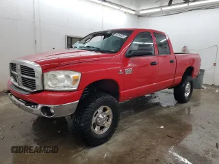 2009 Dodge 2500 SLT with VIN 3D7KS28L69G560956, listed as a Copart auction lot 52255605 with 147,163 mi miles and Salvage title. Bid and sale history available at DreamBid. Image 1.