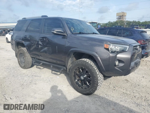 2020 Toyota 4Runner SR5 with VIN JTEBU5JR8L5756184, listed as a Copart auction lot 56204525 with 102,046 mi miles and Salvage title. Bid and sale history available at DreamBid. Image 4.