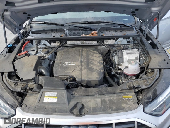 2023 Audi Q5 Premium Plus with VIN WA1BBAFY6P2041523, listed as a Copart auction lot 61055955 with 40,357 mi miles and Salvage title. Bid and sale history available at DreamBid. Image 12.
