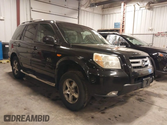 2007 Honda Pilot EX-L with VIN 5FNYF18677B017230, listed as a IAAI auction lot 41727853 with 257,527 mi miles and . Bid and sale history available at DreamBid. Image 1.