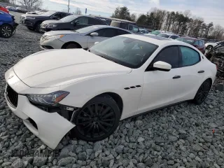 2017 Maserati Ghibli with VIN ZAM57XSAXH1217301, listed as a Copart auction lot 40090954 with 107,514 mi miles. Bid and sale history available at carsss.com. Image 1.