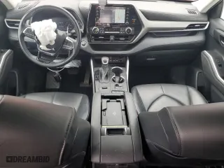 2021 Toyota Highlander XLE with VIN 5TDHZRAHXMS050456, listed as a Copart auction lot 49371975 with 54,925 mi miles and Salvage Title. Bid and sale history available at carsss.com. Image 8.