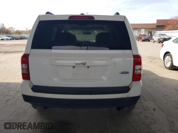 2017 Jeep Patriot Latitude with VIN 1C4NJPFB3HD182978, listed as a Copart auction lot 78046454 with 141,530 mi miles and Salvage Title. Bid and sale history available at DreamBid. Image 6.