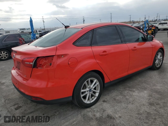 2016 Ford Focus SE with VIN 1FADP3F21GL210452, listed as a Copart auction lot 53812275 with 204,003 mi miles and Salvage Title. Bid and sale history available at carsss.com. Image 3.