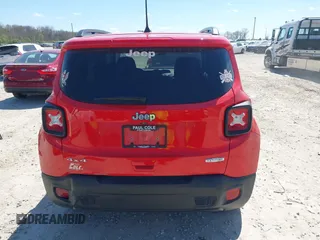2018 Jeep Renegade Latitude with VIN ZACCJBBB7JPH12067, listed as a IAAI auction lot 42050297 with 103,916 mi miles and . Bid and sale history available at carsss.com. Image 17.